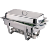 Chafing dish 1/1 GN RVS (excl. inzetbak en brandpasta)