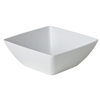 Melamine saladeschaal vierkant, wit 41×41 cm