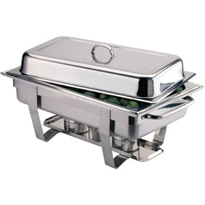 Chafing dish 1/1 GN RVS (excl. inzetbak en brandpasta)