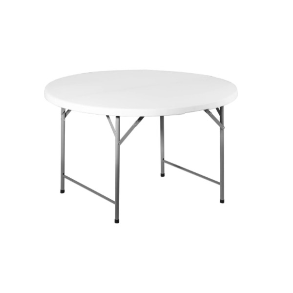 Tafel inklapbaar rond wit Ø150 cm